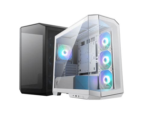 MSI MAG PANO M100R PZ ARGB M-ATX MID TOWER CABINET WHITE