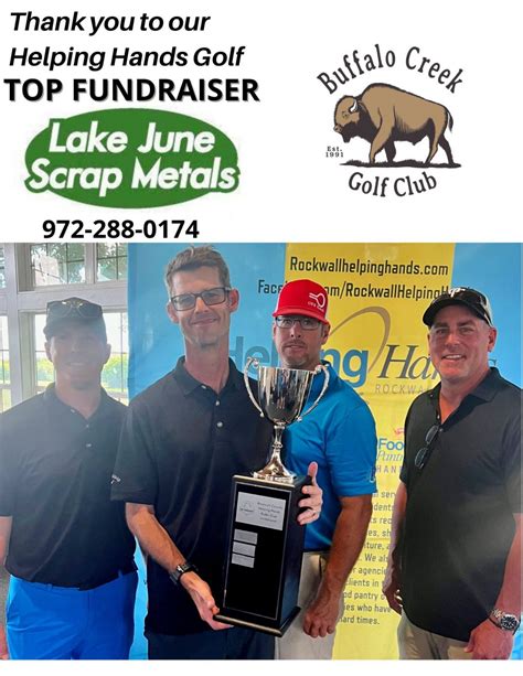 Golfers go over the top for Rockwall Helping Hands – Blue Ribbon News