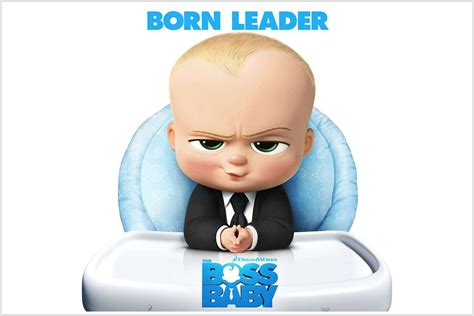 MANIAL Boss Baby Poster | Born Leader Baby | HD Poster for Wall Decor ...