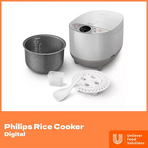 PHILIPS RICE COOKER DIGITAL 18L 10 MENU