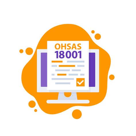 OHSAS 18001 Standard vector icon 4394705 Vector Art at Vecteezy