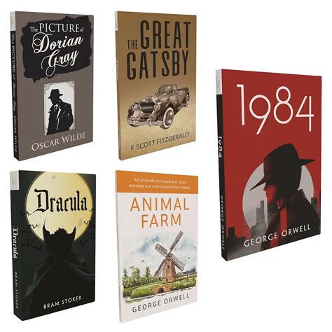 Buy Set of 5 classic Fiction books - The Picture of Dorian Gray, Animal ...