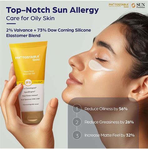 Photostable Sunscreen - SPF 55+ PA+++ SunPharma Gold Sunscreen, SPF 55 ...