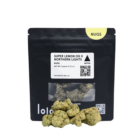 Super Lemon OG x Northern Lights | Indoor Nugs | 7g - lolo