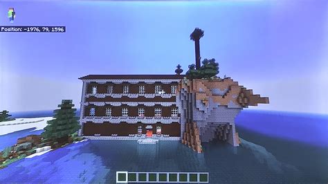 Woodland Mansion Spawns in Old Growth Pine Taiga Biome : r/minecraftseeds