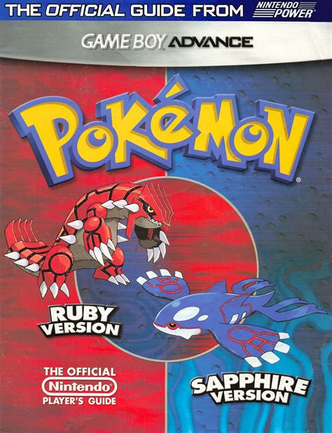 Pokémon - Ruby Version & Sapphire Version - Nintendo Player's Guide ...