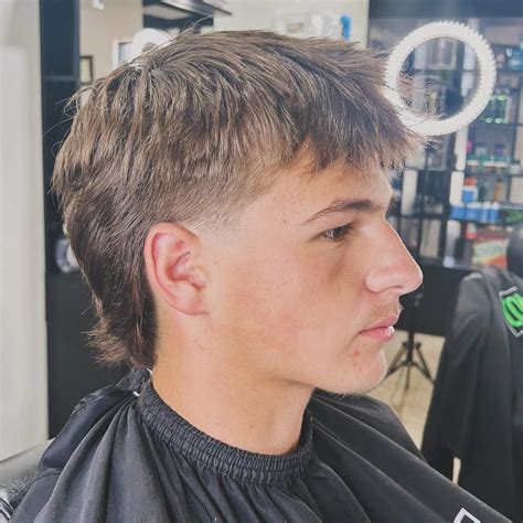 Blowout Taper with Textured Fringe and Other Blowout Styles for Men