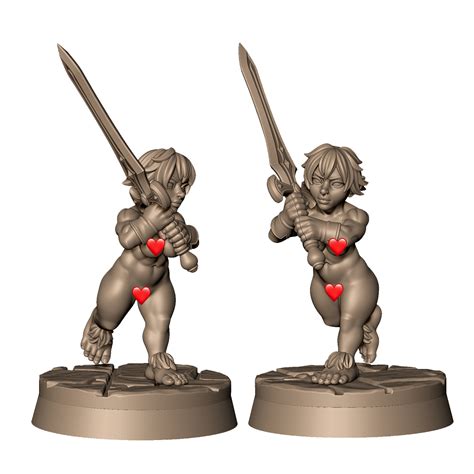 Halfling Warrior 2 by Menagerie Miniature – Studio Historia