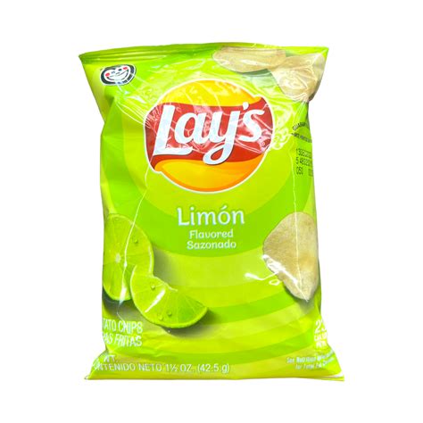 Lay's Limon Flavored, Potato Chips — UPC 28400132893 — Go-UPC