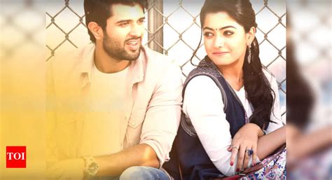 Vijay Deverakonda and Rashmika Mandanna's first single from 'Geetha ...