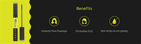 Hair Fix Stick - Anti-Frizz Gel Applicator Pack of 2 – Arata