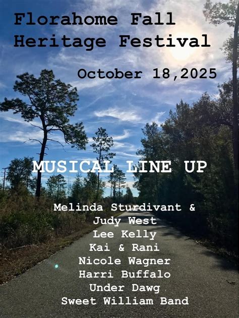Providing Sound for the Florahome Fall Heritage Festival , Palmetto ...