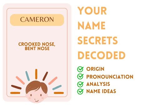 Cameron - Boy Name Meaning and Pronunciation