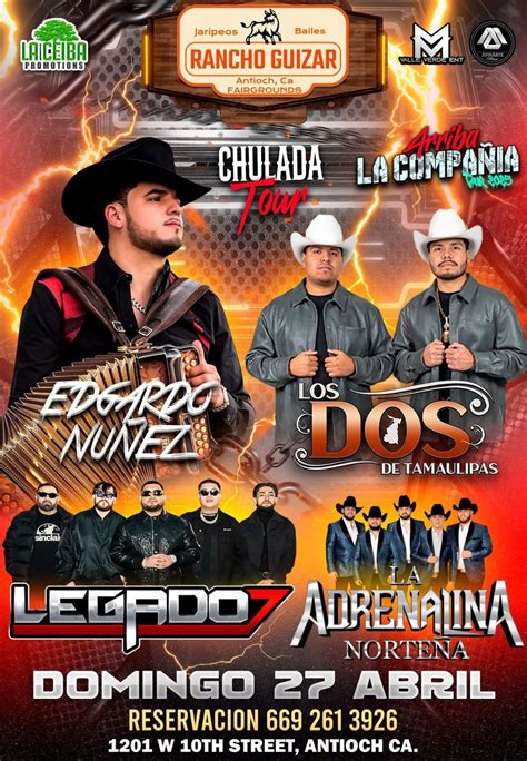 Edgardo Nuñez, Legado 7 y Los Dos De Tamaulipas // Antioch ...