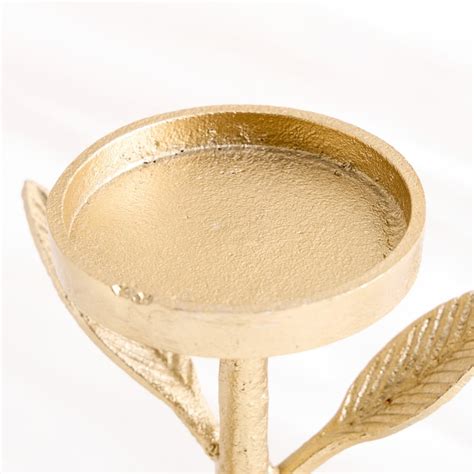 Buy Oro Aluminium Tree Pillar Candle Holder from Home Centre at just ...