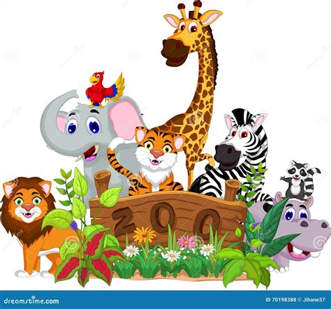 Zoo Animal Cartoon Stock Illustrations – 326,999 Zoo Animal Cartoon ...