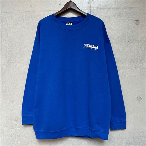 90's "YAMAHA" Print Sweat Shirts | Pigsty Harajuku
