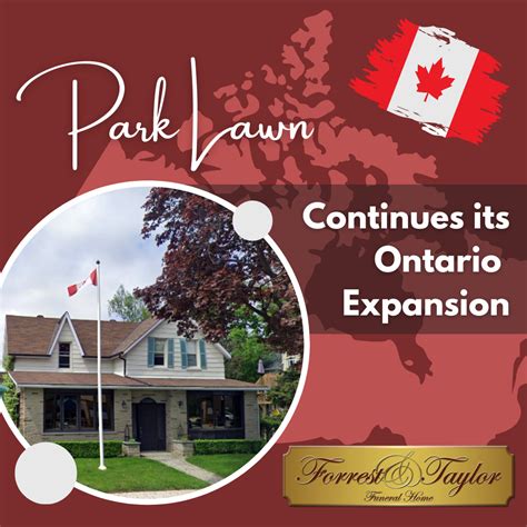 Park Lawn Corporation Continues its Ontario Expansion | Park Lawn ...