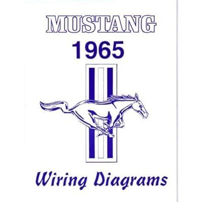 Buy 1965 FORD MUSTANG COMPLETE 16 PAGE SET OF FACTORY ELECTRICAL WIRING ...