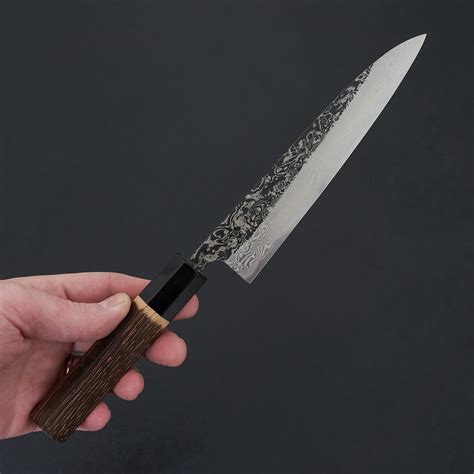 Yoshikane SLD Black Damascus Petty 150mm