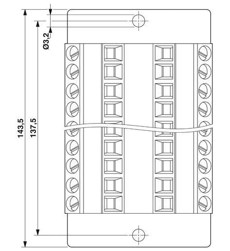 DFLK-D50 SUB/B - Termination board - 2287669 | Phoenix Contact