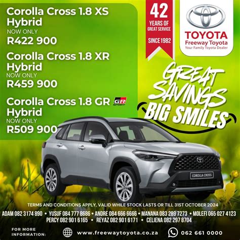 Toyota Corolla Cross – Freeway Toyota Johannesburg – Best deals on Toyota Corolla, Toyota C-HR ...