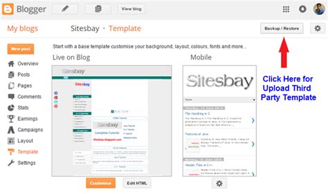 How to Choose Template for Blog - Sitesbay