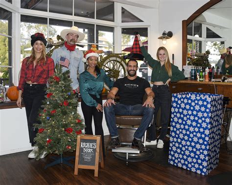 Richie’s Annual Barber Shop Holiday Donation Drive - Montecito