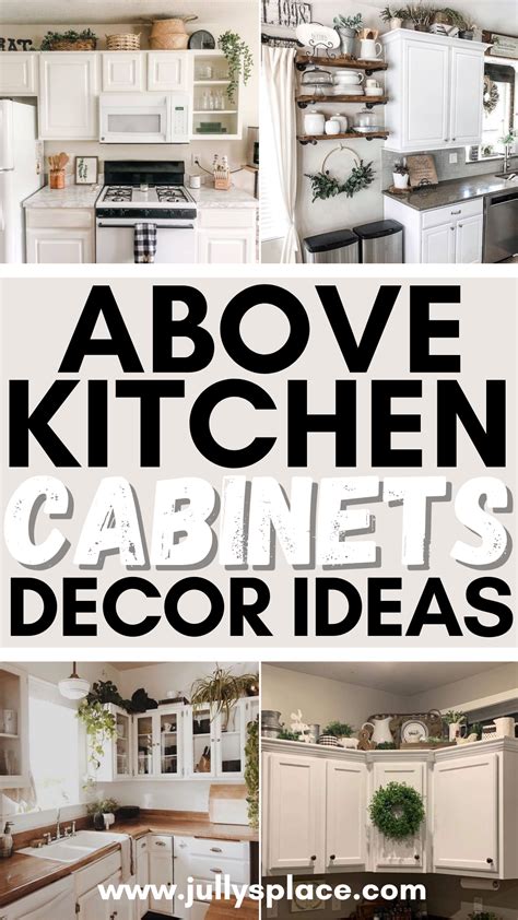 Above Kitchen Cabinets Decor Ideas in 2024 | Above kitchen cabinets ...