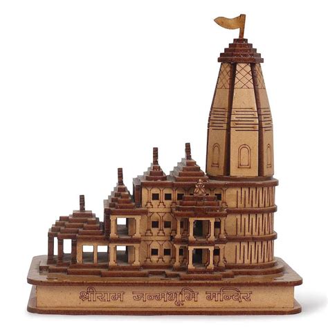 Ayodhya Shri Ram Mandir 3D Wooden Temple – chronosee