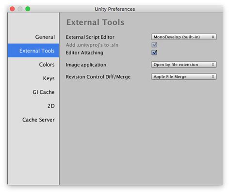 Image result for Unity External Script Editor