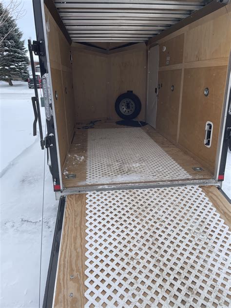 Enclosed snowmobile trailer flooring | Ski-Doo Snowmobiles Forum
