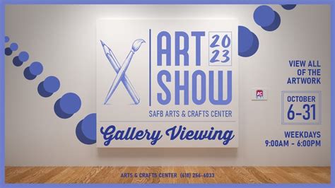 SAFB Art Show - Gallery Viewing, Scott Arts and Crafts Center, Scott ...
