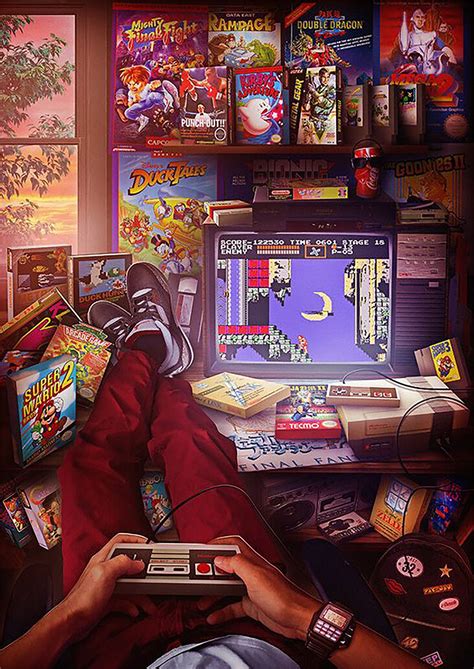 Cool Retro Gaming Backgrounds