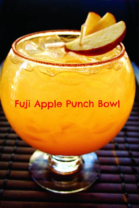 Fuji Apple Punch Bowl Recipe - EAT DRINK OC