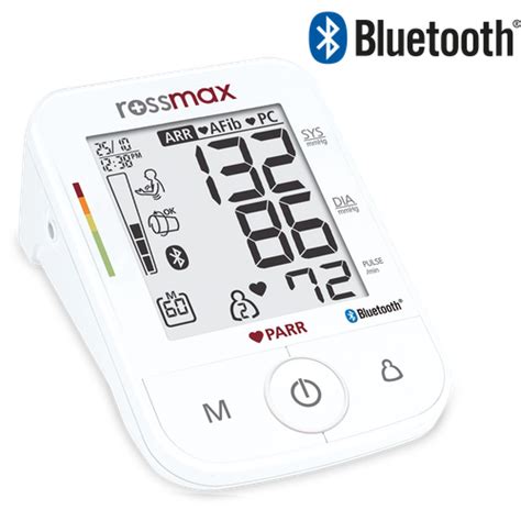 Buy Rossmax X5 PARR Automatic Blood Pressure Monitor ARR AFiB Bluetooth ...