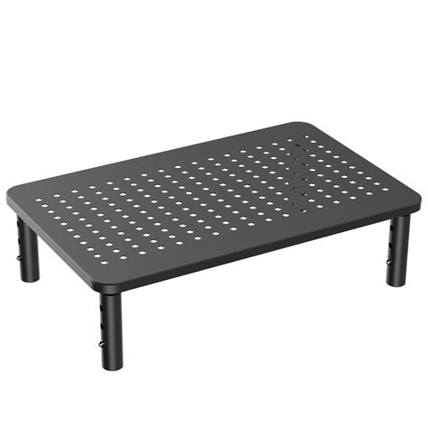 Huanuo Monitor Stand Riser 3 Height Adjustable Monitor Stand Ergonomic ...