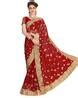 Buy Red Sarees for Women by TRENDMALLS Online | Ajio.com