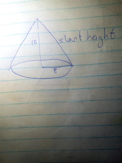 Slant Height Of Cone