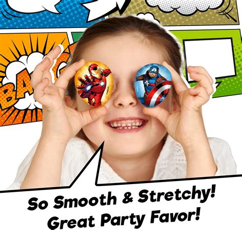 Buy JA-RU Marvel Superhero Putty Egg Stretchy & Bouncy (4 Units ...