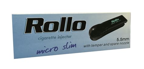 Rollo Blue Micro Slim 200ks cigaretové dutinky - Etabak.com