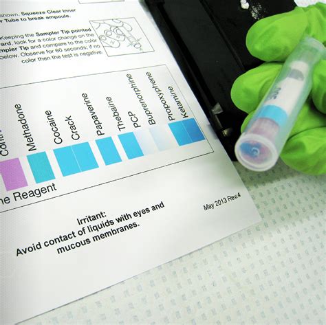 Cocaine Reagent Test by DABIT™ Drugs of Abuse Identification