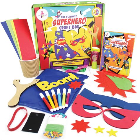 The Ultimate Superhero Craft Box For Boys – Jr.Billionaire