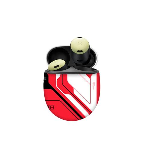 Oneplus Buds Cyber Red skins