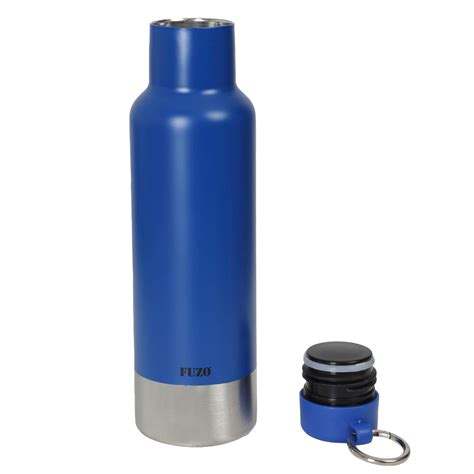 Stainless Steel Water Bottle (Blue) – Foint.in