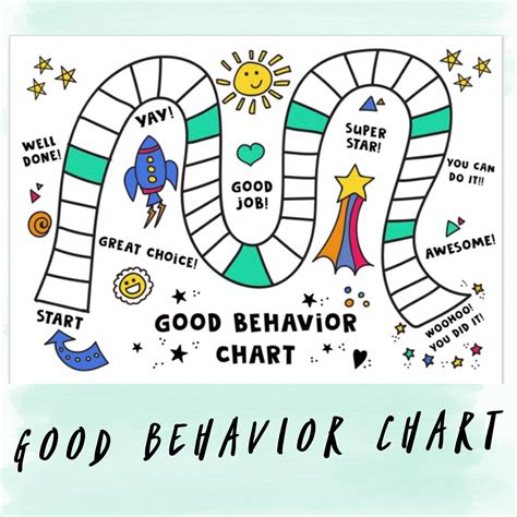 Behavior Chart Printable: A Simple and Effective Tool for Parents and ...