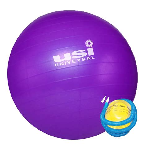 Buy USI UNIVERSAL Exercise Ball, Yoga Ball, GB 55cm Gym Ball for ...