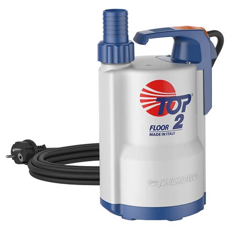POMPA SOMMERSA PEDROLLO 370W TOP 2 FLOOR LIVELLO ACQUA FINO 3 mm ...