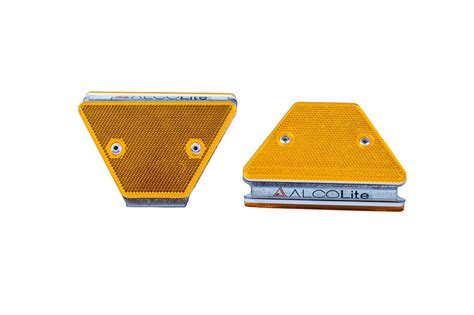 Road Pavement Marker Highway Guardrail Reflector Trapezoid Guardrail ...