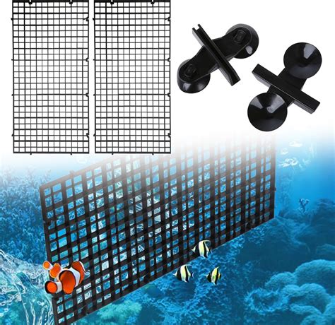 Rakiuty Plastic Grid Aquarium, Aquarium Divider, Fish Tank Insulation ...